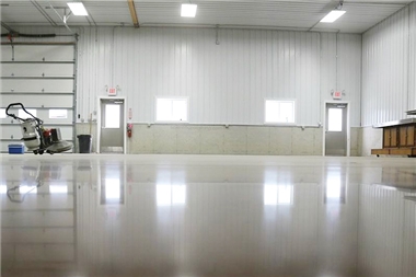 Polished concrete is more and more popular