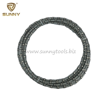 Plastic Coated Squaring Wire Saw for Natural Stone