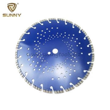 High Speed Laser Welded Turbo Diamond Saw Blade for Concrete