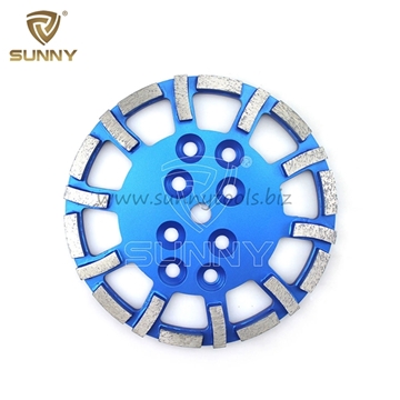 10 inch diamond grinding plate for concrete floor