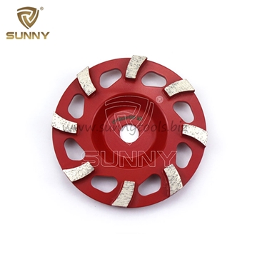 5 inch turbo diamond grinding cup wheel for concrete
