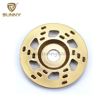 5 inch Extra Sharp 1/8 PCD Chips PCD Cup Grinding Wheels